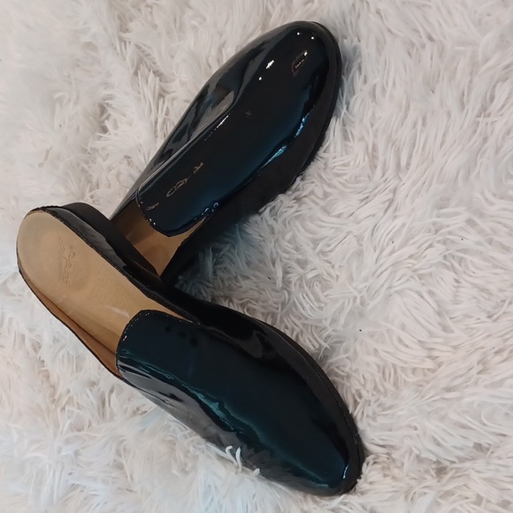 Dansko Lexie Black Patent Leather Mule Slip On Women's Size US 11.5-12 EU 42 NEW - Picture 9 of 16